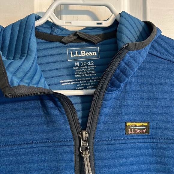 LL Bean hoodie- kids M/10-12 - Picture 2 of 3